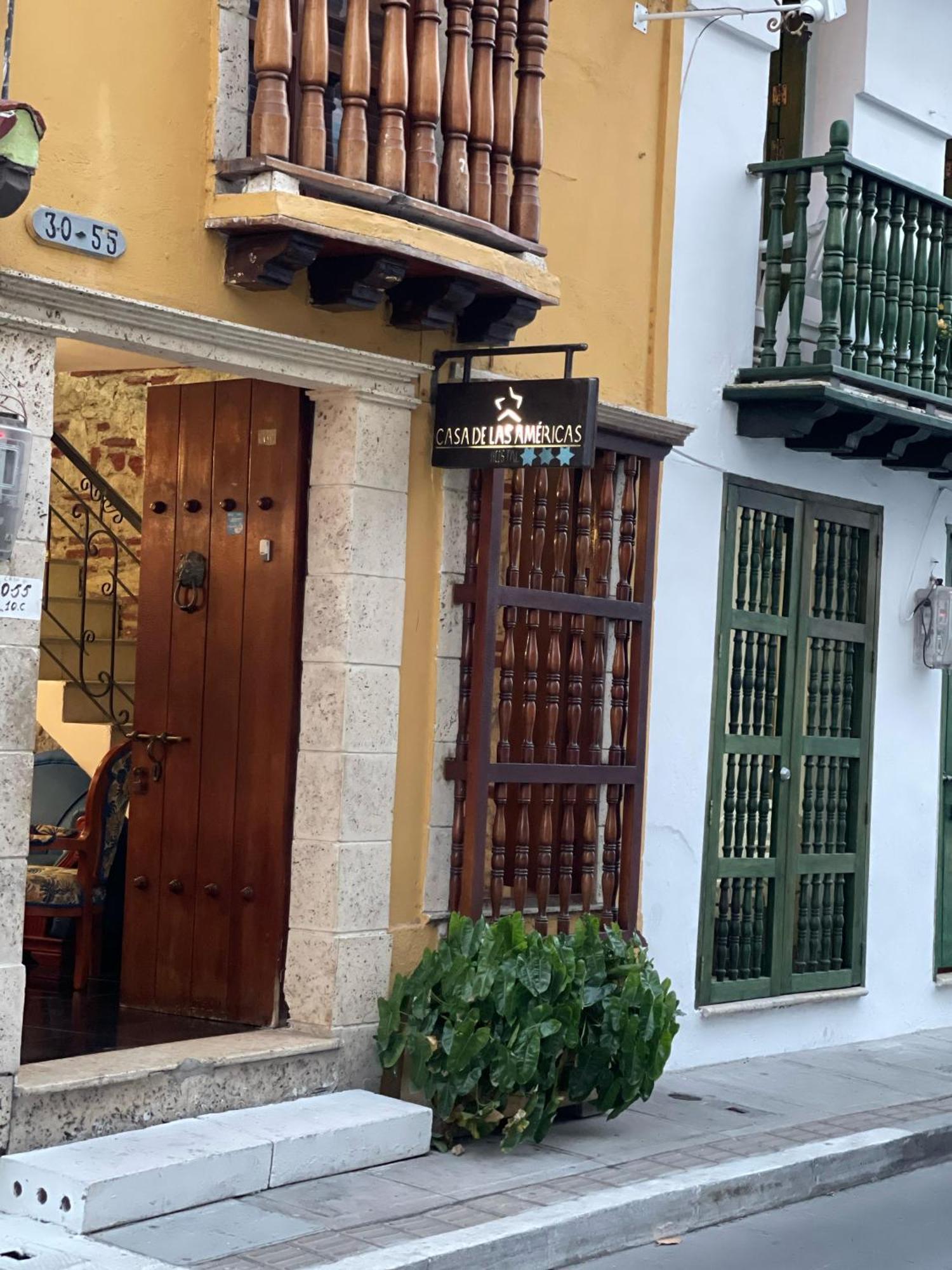 Hostal Casa De Las Americas Cartagena Dış mekan fotoğraf